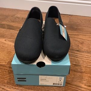 Toms Redondo Black Oxford Shoes
